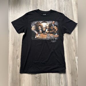 Big Chris Art Mob Museum Poker T-Shirt Black Size NWOT